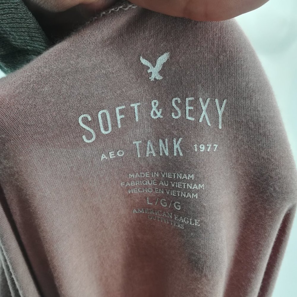 American Eagle Outfitters Soft & Sexy Tank Top L - Picture 9 of 10